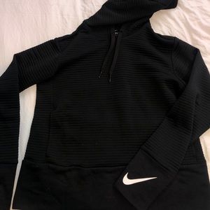 Women’s Ribbed Cropped Nike Hoodie